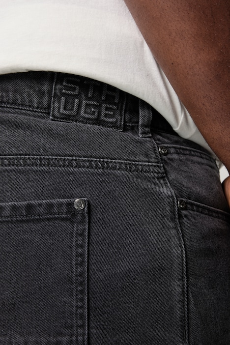 Jeans, 5-Pocket, Tapered Loose Fit, Vintage Look, bis Gr. 72