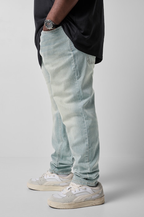 Jeans, 5-Pocket, Tapered Loose Fit, Vintage Look, bis Gr. 72