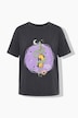 T-Shirt, Oversize Shape, Print, Vintage Look