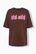 T-shirt oversized, imprimé STD NTLD