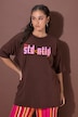 T-shirt oversized, imprimé STD NTLD
