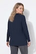 Poloshirt, Rippjersey, Polokragen, Langarm, Biobaumwolle
