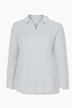 Poloshirt, Rippjersey, Polokragen, Langarm, Biobaumwolle