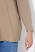 Poloshirt, Rippjersey, Polokragen, Langarm, Biobaumwolle