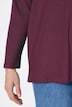 Poloshirt, Rippjersey, Polokragen, Langarm, Biobaumwolle
