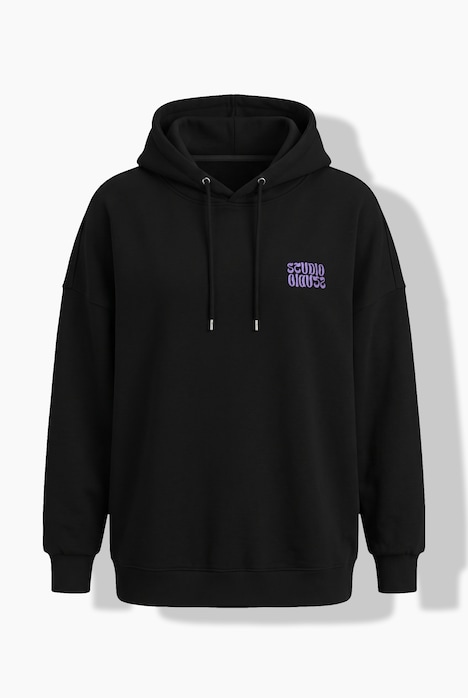 Huppari, Oversize Shape, kirjonta, huppu