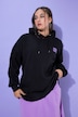 Sweatshirt, Oversize Shape, Stickerei, Kapuze