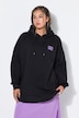 Sweatshirt, Oversize Shape, Stickerei, Kapuze