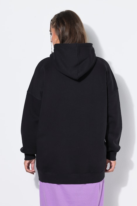 Sweatshirt, Oversize Shape, Stickerei, Kapuze