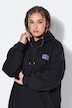 Sweatshirt, Oversize Shape, Stickerei, Kapuze
