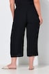Plissee-Culotte, weites, gerades Bein