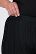 Plissee-Culotte, weites, gerades Bein