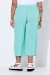 Plissee-Culotte, weites, gerades Bein