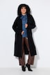 Long-Strickjacke, Oversized, ohne Verschluss, Langarm