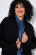 Long-Strickjacke, Oversized, ohne Verschluss, Langarm