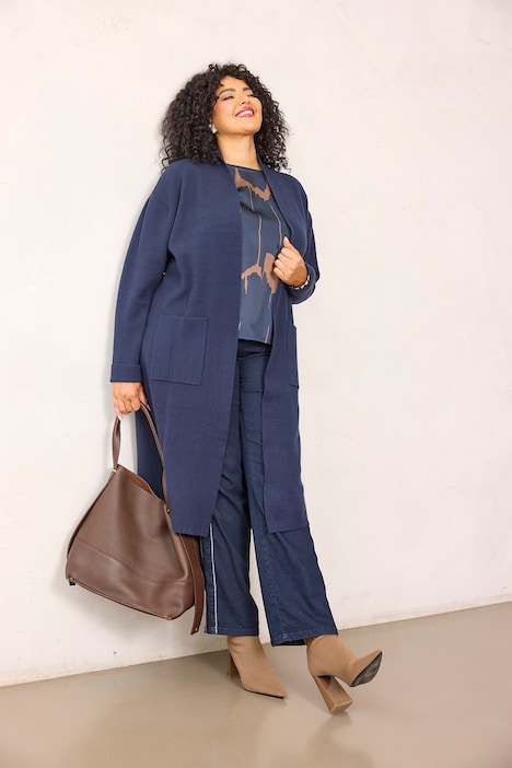 Extra Long Relaxed Fit Cardigan