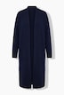 Long-Strickjacke, Oversized, ohne Verschluss, Langarm
