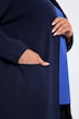 Long-Strickjacke, Oversized, ohne Verschluss, Langarm