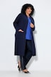 Long-Strickjacke, Oversized, ohne Verschluss, Langarm