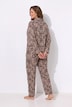 Pyjama, Karo/Ornamente, Reverskragen, Langarm