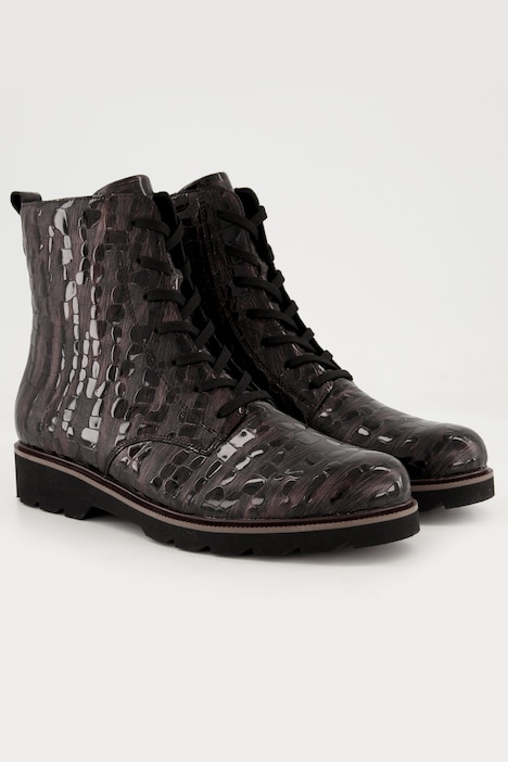 Remonte Leder-Stiefeletten, Wechselfußbett, Weite H