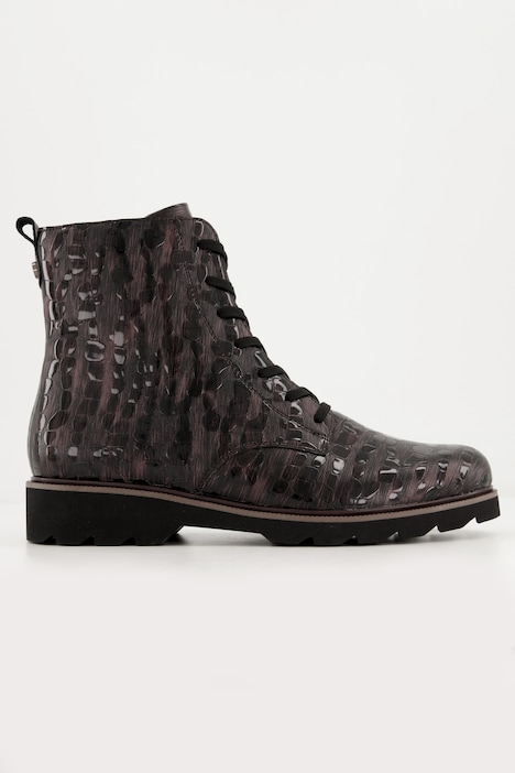 Remonte Leder-Stiefeletten, Wechselfußbett, Weite H