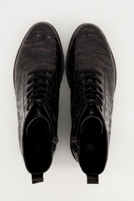 Remonte Leder-Stiefeletten, Wechselfußbett, Weite H