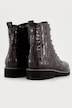 Remonte Leder-Stiefeletten, Wechselfußbett, Weite H