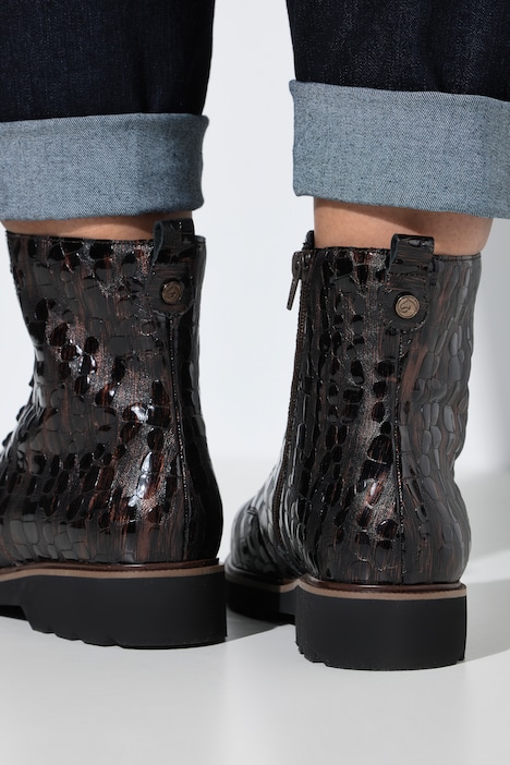 Remonte Leder-Stiefeletten, Wechselfußbett, Weite H