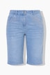 Jeans-Bermuda, Relaxed Fit, Glitzersteinchen