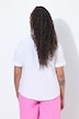 Bluse, A-Linie, Leinenoptik, Halbarm