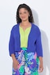 Lochstrick-Jacke, oversized, offene Form, 3/4-Ärmel
