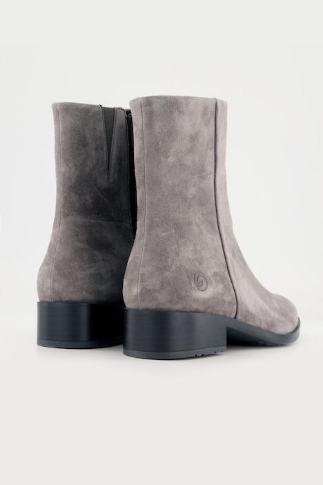 Remonte Leder-Stiefeletten, Wechselfußbett, Weite G