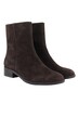 Remonte leather ankle boots, removable footbed, width G