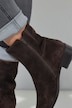 Remonte Leder-Stiefeletten, Wechselfußbett, Weite G