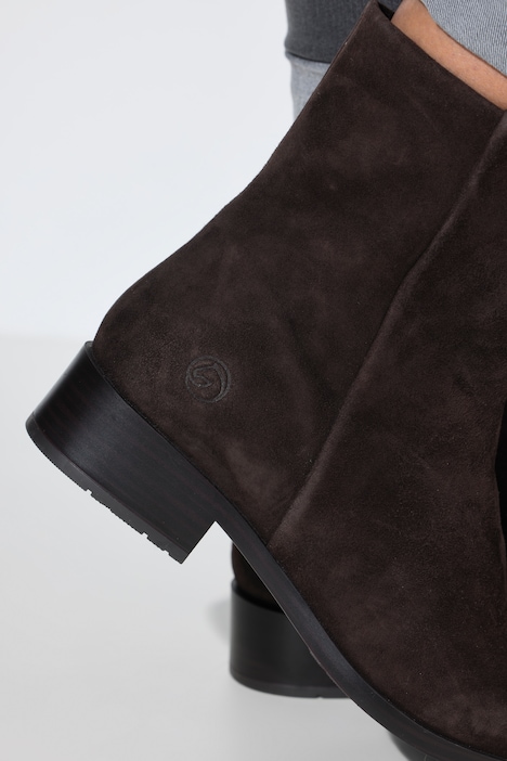 Remonte Leder-Stiefeletten, Wechselfußbett, Weite G