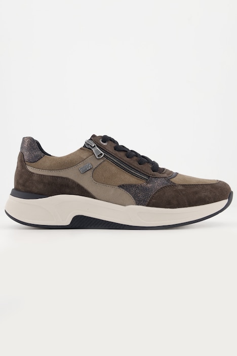 Remonte Leder-Sneaker, wasserdicht, Wechselfußbett, Weite H
