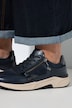 Remonte Leder-Sneaker, wasserdicht, Wechselfußbett, Weite H