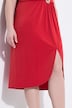Kleid, drapiert, A-Linie, V-Ausschnitt, ärmellos