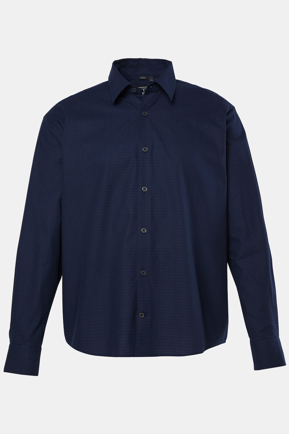 Karohemd, Langarm, oversized, Kentkragen, bis 8 XL