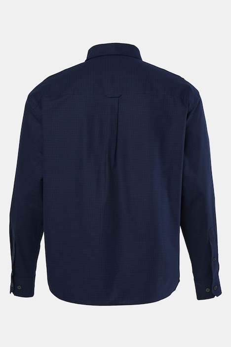 Karohemd, Langarm, oversized, Kentkragen, bis 8 XL