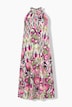 Maxikleid, Cotton Touch, A-Linie, Rundhals, ärmellos