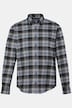 Karo-Flanellhemd, Langarm, Modern Fit, Buttondown-Kragen, bis 8 XL