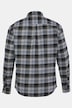 Karo-Flanellhemd, Langarm, Modern Fit, Buttondown-Kragen, bis 8 XL
