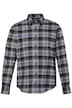 Karo-Flanellhemd, Langarm, Modern Fit, Buttondown-Kragen, bis 8 XL