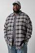 Karo-Flanellhemd, Langarm, Modern Fit, Buttondown-Kragen, bis 8 XL