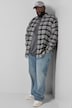 Karo-Flanellhemd, Langarm, Modern Fit, Buttondown-Kragen, bis 8 XL