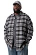 Karo-Flanellhemd, Langarm, Modern Fit, Buttondown-Kragen, bis 8 XL
