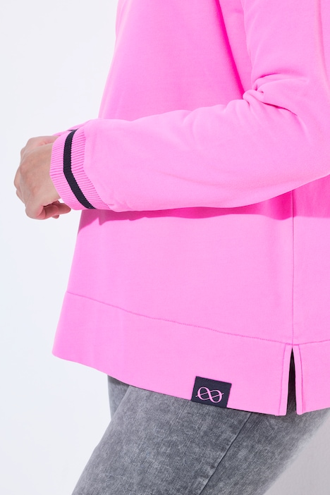Sweatshirt, V-Ausschnitt, Langarm