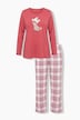 Pyjama, Rehkitz, Rundhals, Langarm